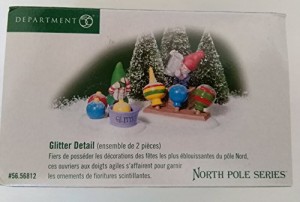 デパートメント56 Department 56 置物 Department 56- Glitter Detail - North Pole Series - 56.56812