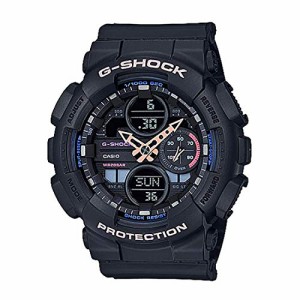 腕時計 カシオ レディース Casio Ladies G-Shock S-Series Black Resin Band Watch GMAS140-1A