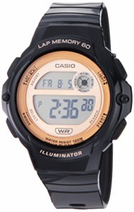 腕時計 カシオ レディース Casio Illuminator LED Illuminator 5-Year Battery Lap Memory 60 Women's Dig