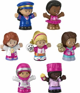 バービー バービー人形 Fisher-Price Little People Barbie Toddler Toys, You Can Be Anything Figure Pac