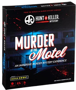 ボードゲーム 英語 アメリカ Hunt A Killer Murder at The Motel, Immersive Murder Mystery Game -Take 