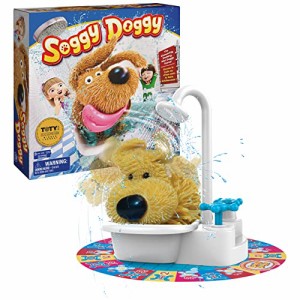 ボードゲーム 英語 アメリカ Soggy Doggy, The Showering Shaking Wet Dog Award-Winning Kids Game Boar