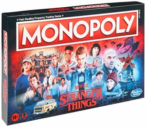 ボードゲーム 英語 アメリカ Monopoly: Netflix Stranger Things Edition Board Game for Adults and Tee