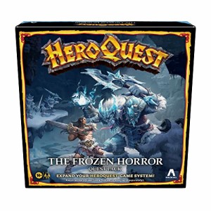 ボードゲーム 英語 アメリカ Avalon Hill HeroQuest The Frozen Horror Quest Pack, Dungeon Crawler Gam