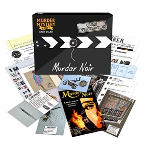 ボードゲーム 英語 アメリカ Murder Mystery Party Case Files: Murder Noir for 1 or More Players Ages
