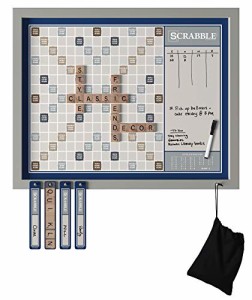 ボードゲーム 英語 アメリカ WS Game Company Scrabble Deluxe 2-in-1 Wall Edition with Dry Erase Mess