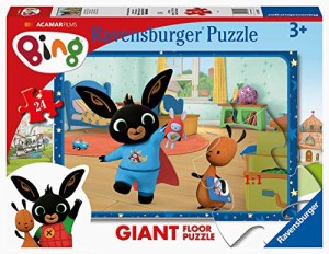 ジグソーパズル 海外製 アメリカ Ravensburger Bing Bunny 24 Piece Giant Floor Jigsaw Puzzles for K