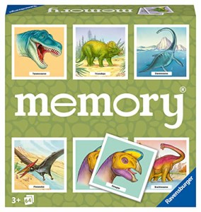 ボードゲーム 英語 アメリカ Ravensburger Dinosaur Memory for Kids Ages 3 and Up ? A Fun & Fast Pi