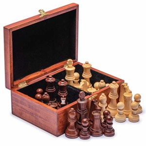 ボードゲーム 英語 アメリカ Husaria Staunton Tournament No. 6 Chessmen with 2 Extra Queens and Wood