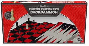 ボードゲーム 英語 アメリカ Goliath Chess/Checkers/Backgammon (Amazon Exclusive) - 3 Games in One w