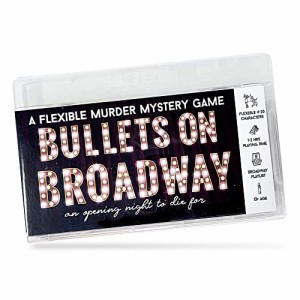 ボードゲーム 英語 アメリカ Bullets On Broadway| Murder Mystery Games | Mystery Games for Ages 13+,