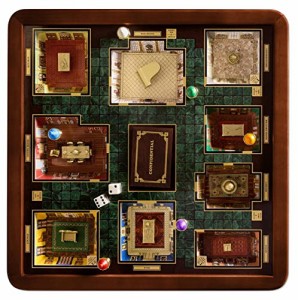 ボードゲーム 英語 アメリカ Clue Luxury Edition Board Game by Winning Solutions with Gold Foil-Stam