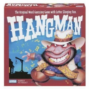 ボードゲーム 英語 アメリカ Hangman: The Classic Word Guessing Game by Parker Brothers