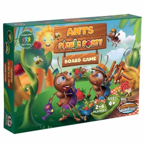 ボードゲーム 英語 アメリカ JH5 Ants Picnic Party! Cooperative Insect Picnic Board Game for 1-4 Kid