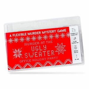 ボードゲーム 英語 アメリカ Murder at The Office Ugly Sweater Party | Holiday Murder Mystery Game |