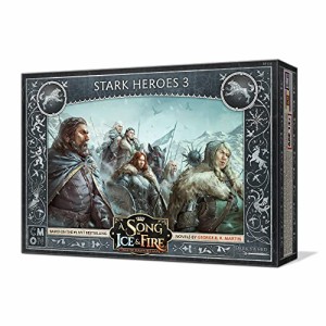 ボードゲーム 英語 アメリカ CMON A Song of Ice and Fire Tabletop Miniatures Game Stark Heroes III B