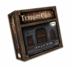 ボードゲーム 英語 アメリカ Mantic Games Terrain Crate - Dungeon Doors Medium Size Set | Highly-Det