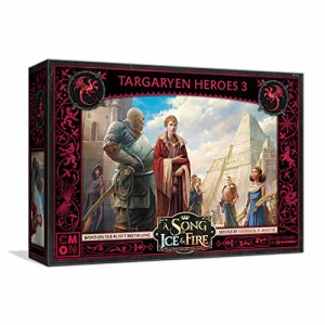 ボードゲーム 英語 アメリカ A Song of Ice and Fire Tabletop Miniatures Targaryen Heroes III Box Set