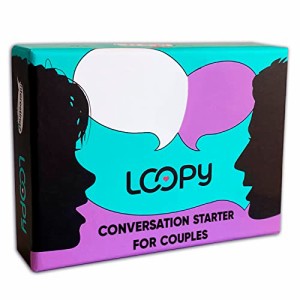 ボードゲーム 英語 アメリカ LOOPY Couples Game: 210 Deep and Thought-Provoking Question Cards to Im