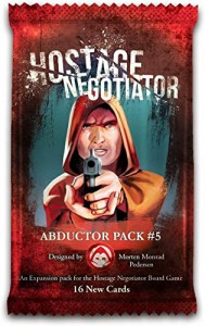 ボードゲーム 英語 アメリカ Van Ryder Games Hostage Negotiator Abductor Pack 5 ? A Game Expansion