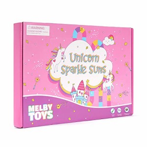 ボードゲーム 英語 アメリカ Melby Toys Unicorn Sparkle Sums I Kindergarten Math Games for Kids Ages