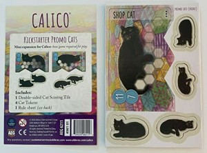 ボードゲーム 英語 アメリカ Calico Board Game Kickstarter Exclusive Promo Cats