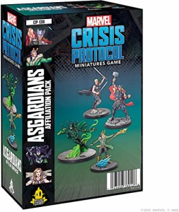 ボードゲーム 英語 アメリカ Marvel Crisis Protocol Asgardians Squad Pack | Miniatures Battle Game |