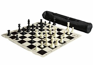 ボードゲーム 英語 アメリカ US Chess Quiver Chess Set Combo (Black)