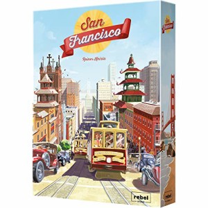 ボードゲーム 英語 アメリカ Rebel San Francisco Board Game | Urban Planning Strategy Game | City Bu