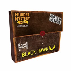 ボードゲーム 英語 アメリカ Murder Mystery Party Case Files: Mission Black Hawk for 1 or More Playe