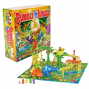 ボードゲーム 英語 アメリカ TOMY Rumble in The Jungle ? Marble Run Family Board Game for Game Nig