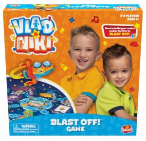 ボードゲーム 英語 アメリカ Goliath Vlad & Niki Blast Off! Game - Race to Build Your Rocket and Bla