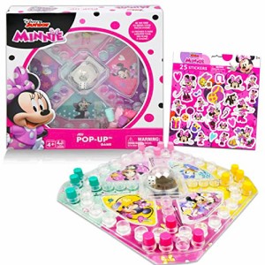 ボードゲーム 英語 アメリカ Disney Junior Minnie Mouse Pop Up Game ~ Minnie Mouse Board Game for Ki