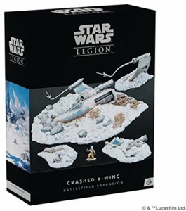 ボードゲーム 英語 アメリカ Atomic Mass Games Star Wars Legion Crashed X-Wing Terrain Expansion | T