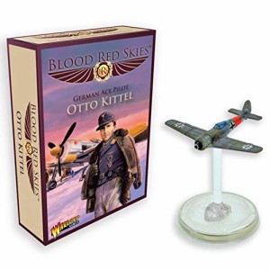 ボードゲーム 英語 アメリカ Blood Red Skies German Ace Otto Kittel 1:200 Fw 190 WWII Mass Air Comba