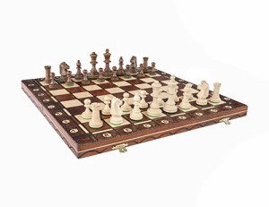 ボードゲーム 英語 アメリカ Krakow Handmade Wooden Chess Sett 21 Inch Board with Standard Size Ches