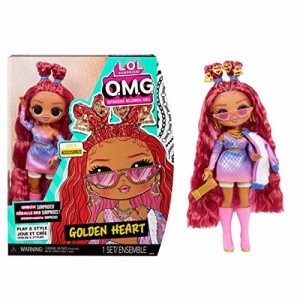 エルオーエルサプライズ 人形 ドール L.O.L. Surprise! O.M.G. Golden Heart Fashion Doll with Mult