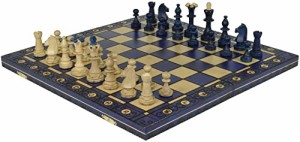 ボードゲーム 英語 アメリカ Beautiful Handcrafted Wooden Chess Set with Wooden Board and Handcrafte