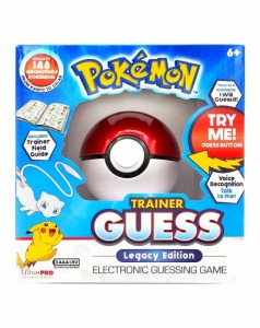 ボードゲーム 英語 アメリカ Pokemon Trainer Guess Legacy's Edition Toy, I Will Guess It! Electronic
