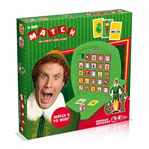 ボードゲーム 英語 アメリカ Top Trumps Elf Match Board Game, Play with Buddy The Elf, Santa Claus a