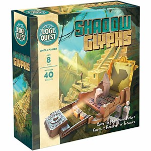 ボードゲーム 英語 アメリカ Shadow Glyphs Logic Puzzle Board Game | LogiQuest Puzzle Adventure Game