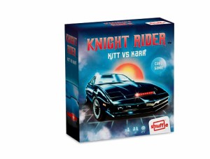 ボードゲーム 英語 アメリカ Shuffle Knight Rider Retro Kitt VS KARR Game