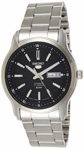 腕時計 セイコー レディース SEIKO 5 Automatic Black Dial Ladies Watch SNKP11J1