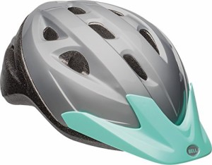 ヘルメット 自転車 サイクリング Bell Richter Youth Bike Helmet, Solid Silver,54-58cm