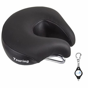 サドル 自転車 サイクリング ISM Hybrid Commuter Bike Seat Touring Saddle Bundle with a Lumintrail H