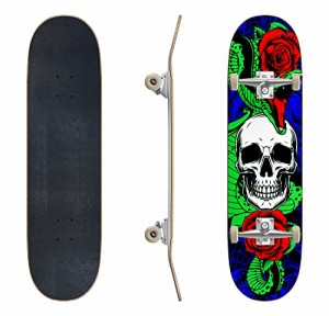 ロングスケートボード スケボー 海外モデル EFTOWEL Skateboards Fabulous Nocturne Stock Illust