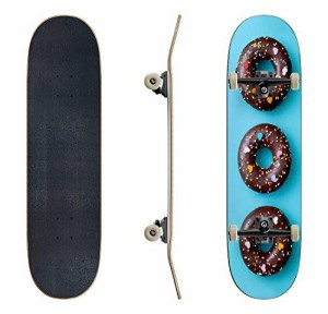 スタンダードスケートボード スケボー 海外モデル Skateboards Three Chocolate Donuts allign