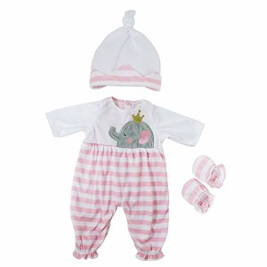 ジェーシートイズ 赤ちゃん おままごと JC Toys | Berenguer Boutique | Baby Doll Outfit | Pink S