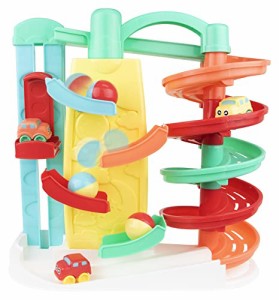 ジェーシートイズ 赤ちゃん おままごと Lots to Play Toys - Rollin Ramp Car Park Gift Set - JC T