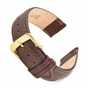 腕時計 シュパイデル アメリカ Speidel Genuine Leather Watch Band 16mm,17mm,18mm,19mm,20mm,22mm-Bla